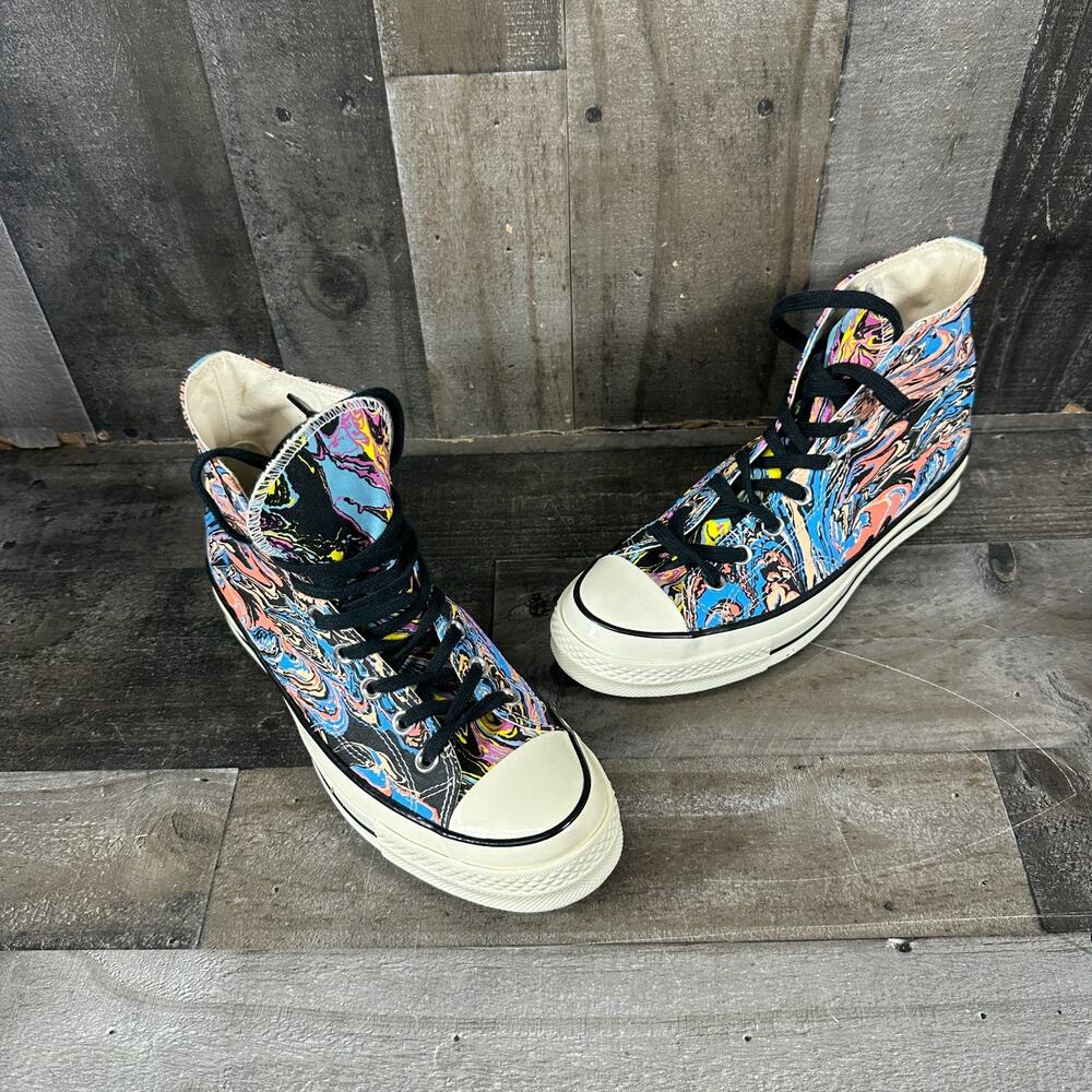 Converse Chuck Taylor All Star 70 Hi Men's Size 9 Marble Shoes Sneakers 167373C